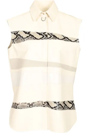 Durazzi Milano Sleeveless Leather Shirt
