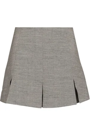 Durazzi Milano Pleated Tailored Miniskirt