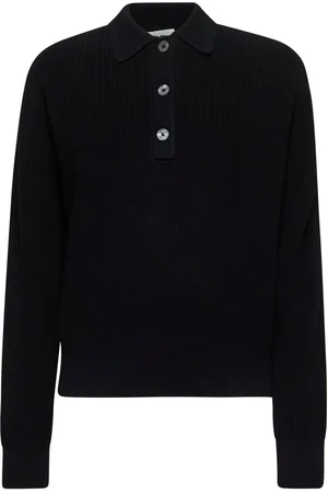 STUDIO NICHOLSON Chesapeake Long Sleeved Polo Top