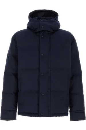 Gucci Blue Gg Fabric Down Jacket