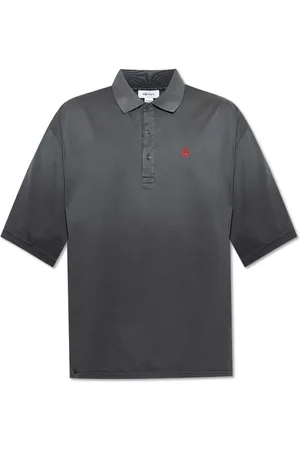 Alexander McQueen Cotton Polo With Embroidered Logo