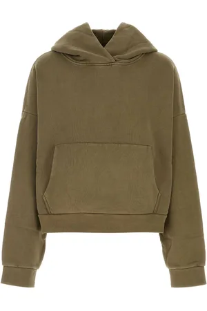 Entire Studios Army Green Cotton Oversize Sweatshirt