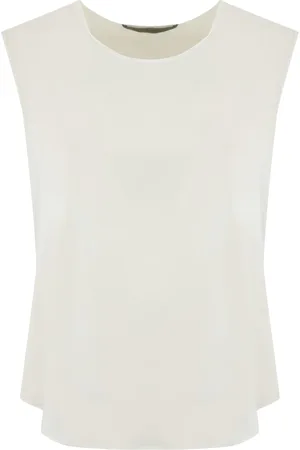 D.EXTERIOR D. Exterior Fluid Satin Tank Top