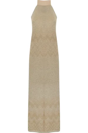 D.EXTERIOR D. Exterior Degrade Dress In Viscose And Lurex With Bow
