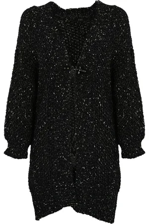 FAY Cotton Cardigan With Sequins