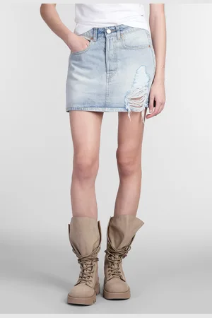 Vetements Skirt In Denim