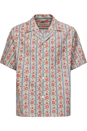 VALENTINO GARAVANI Bowling Shirt With Paisley Print