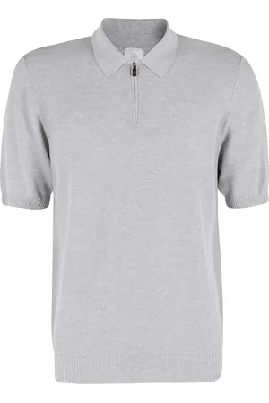 ELEVENTY Polo Mezza Zip
