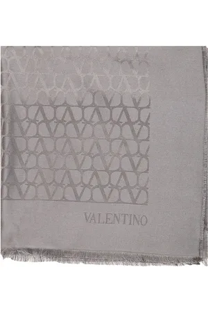 VALENTINO GARAVANI Toile Iconographe Stole In Wool And Silk