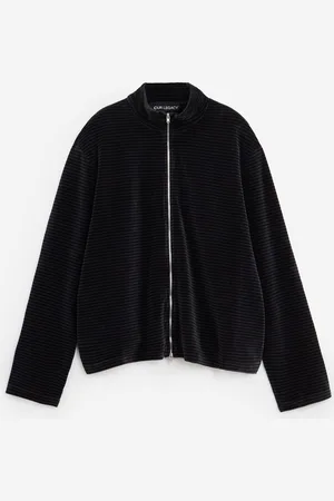 OUR LEGACY Shrunken Fullzip Polo