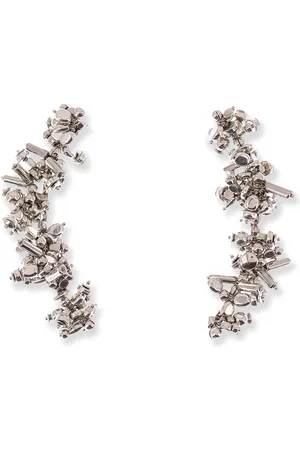 DRIES VAN NOTEN Long Metal Earrings