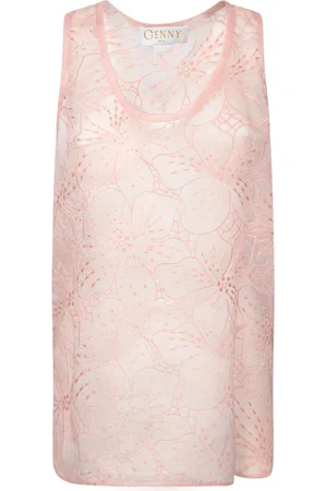 GENNY Organza Flower Top