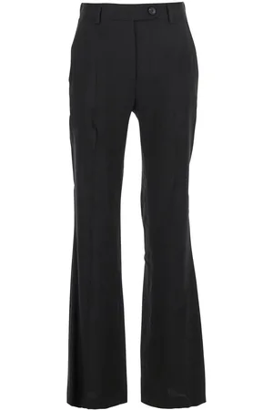 TELA Pants With Belt Loops In Linen And Viscose Blend Woman