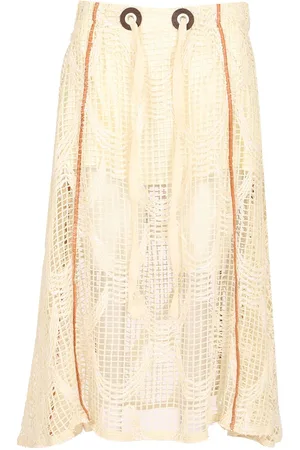Durazzi Milano Mesh Midi Skirt
