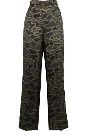 Aspesi Printed Silk Pants