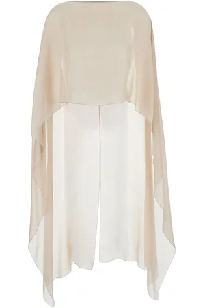 ANTONELLI Herve Top With Boat Neckline And Semi Sheer Design In Silk Woman
