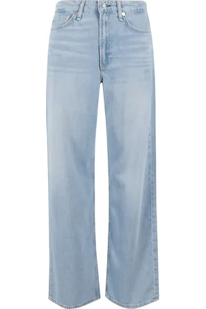 RAG&BONE Featherweight Logan Mid Rise Wide Leg