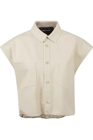Fabiana Filippi Patched Pocket Sleeveless Shirt