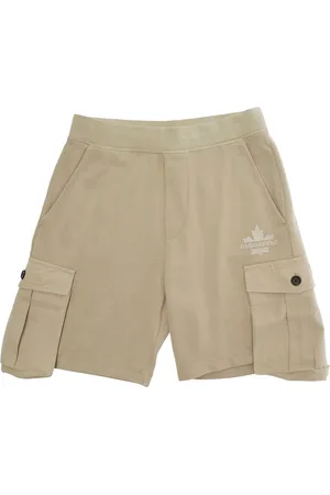 Dsquared2 Shorts With Logo Detail On The Front In Cotton Boy