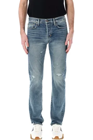 Tom Ford Rid And Repaired Denim Pants