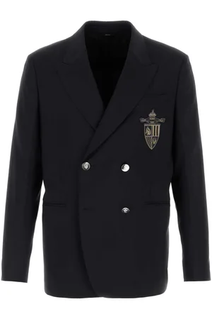 Fendi Midnight Blue Wool Blazer