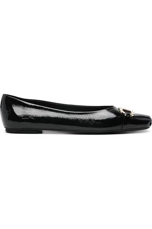 Salvatore Ferragamo Gancini-buckle Ballerina Flats