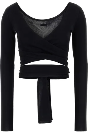 Salvatore Ferragamo Black Viscose Cardigan