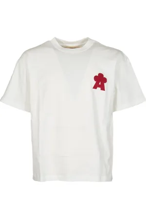 A PAPER KID Logo Round Neck T-shirt
