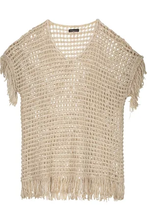 Fabiana Filippi Crochet Knit Sweater