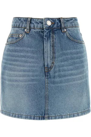 Ami Denim Mini Skirt