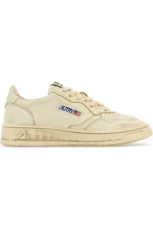 Autry Cream Leather Supvint Sneakers