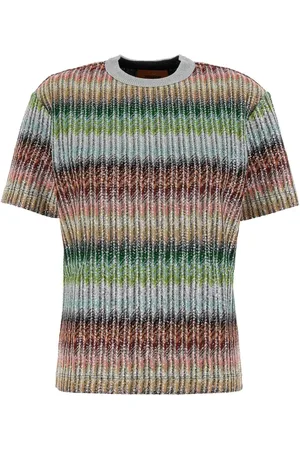 Missoni Embroidered Viscose Blend T-shirt