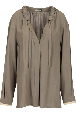 Durazzi Milano Charcoal Blouse