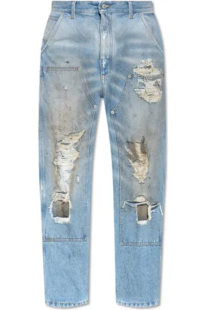 Maison Margiela Jeans With Vintage Effect