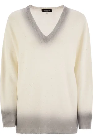 Fabiana Filippi Cotton And Linen Jersey With Sequins