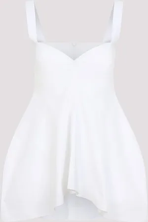Carven Bl223 Sleeveless Blouse Top