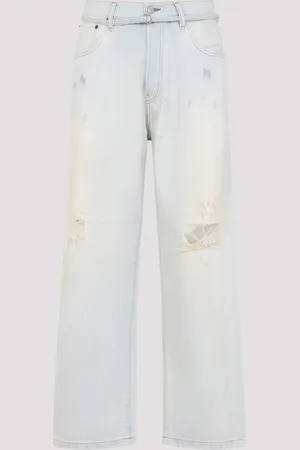 Acne Studios Shorebreak Light Blue Cotton Jeans