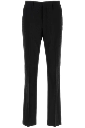 Fendi Black Wool Blend Pant