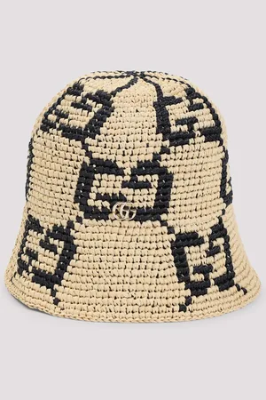 Gucci Gg Raffia Hat