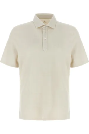 Brunello Cucinelli Linen Cotton Polo Shirt