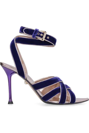 Alevì Liza Velvet Sandal With Heel