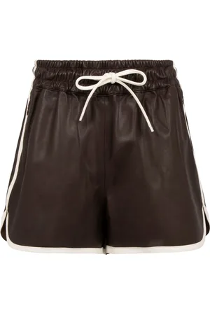 Frame Leather Shorts