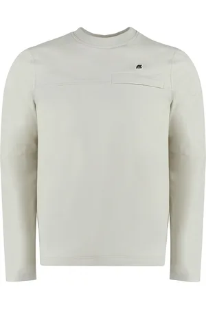 K-Way Patch Detail Crew-neck Sweatshirt