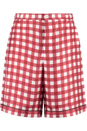 Prada Printed Silk Shorts