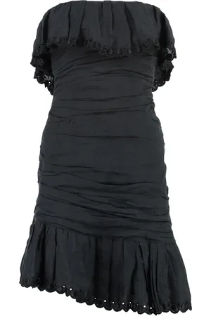 Isabel Marant Off-shoulder Minidress With Ruches Detail