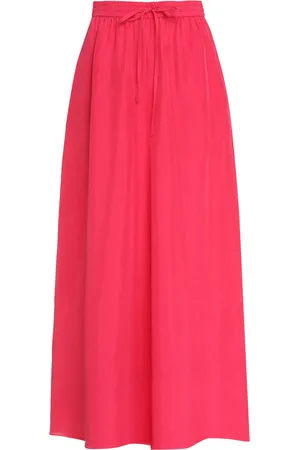PAROSH Silk Maxi Skirt