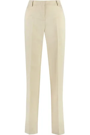 PT Torino Ambra Cotton-linen Trousers