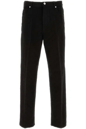 Salvatore Ferragamo Black Cotton Pant