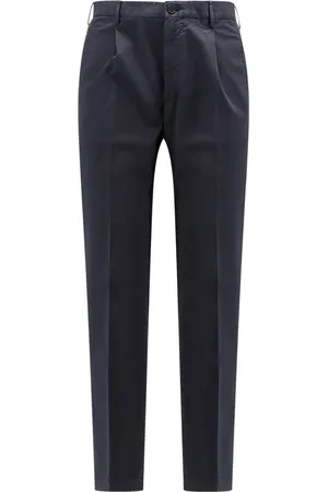 Incotex Pattern 54 Stretch Cotton Trouser With Pinces