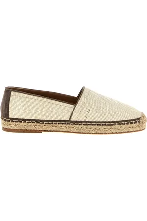 Brunello Cucinelli Raffia Espadrilles
